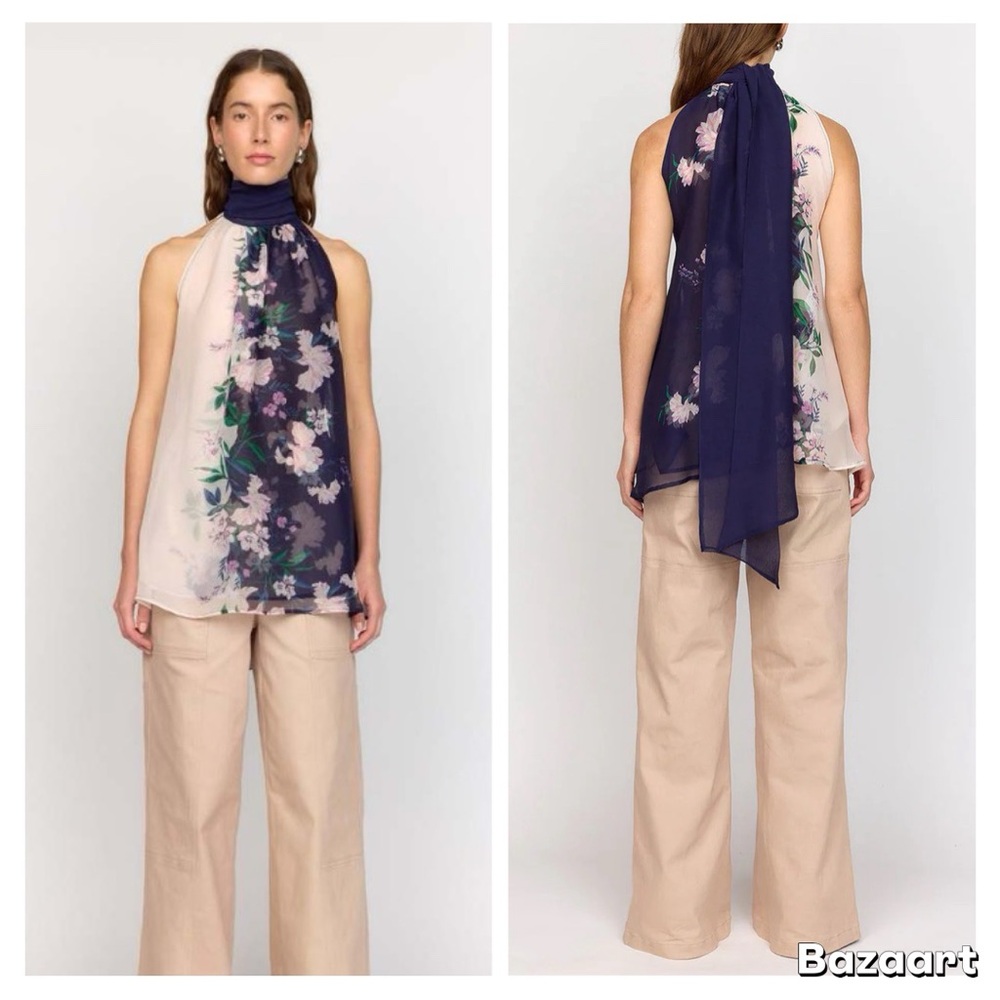 NWT Christy Lynn Aurora Top in Midinight Coast Sz S - Picture 2 of 15